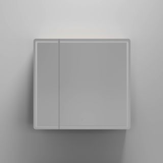 Зеркальный шкаф с LED подсветкой Sancos Mirror MI80EG 79см дуб галифакс натуральный