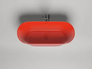 Ванна из искусственного камня Salini Mona S-Stone 102922MRF 170x72см RAL полностью