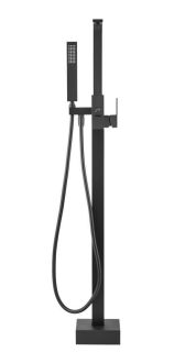 Напольный смеситель для ванны Swedbe Spira 4005B чёрный