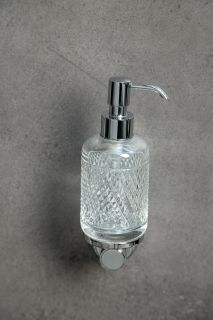 Дозатор для жидкого мыла Boheme Aura 10247-CR хром