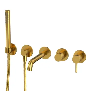 Смеситель для душа Whitecross YSET1240GL золото