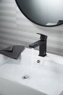 Cмеситель для раковины Knotlor KN-20/BL, черный