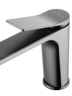 Смеситель для раковины Wonzon & Woghand WW-XH-012-BGG тёмный графит