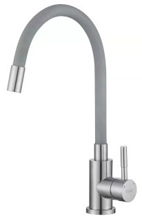 Смеситель для кухни ESKO Snake K44 G серый