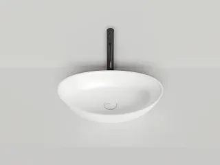 Накладная раковина Salini Noemi S-Sense 1101103G 56см белый глянцевый