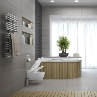 Электронный подвесной унитаз-биде Swedbe Smart 0505 белый