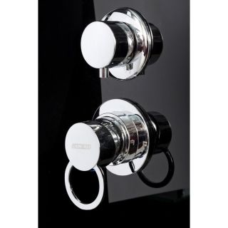 Душевая кабина Deto B90S LED BLACK