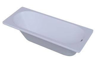 Акриловая ванна Aquatek Оберон OBR160-0000041 160х70 см с фронтальным экраном сборно-разборный сварной каркас