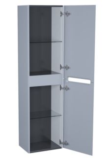 Пенал подвесной IDDIS Edifice EDI40L0i97 40см светло-серый