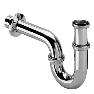 Сифон для раковины VIEGA 305611 1 1/4"x32 хромированная латунь с накладкой D 50 мм