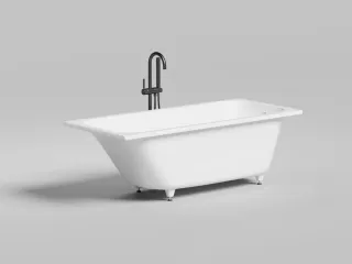 Ванна из искусственного камня Salini Orlanda S-Stone 102025MRF 160x70см RAL полностью