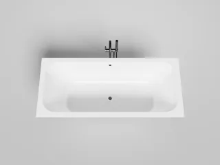 Ванна из искусственного камня Salini Orlanda Axis Kit S-Stone 103323M 170x75см белый матовый
