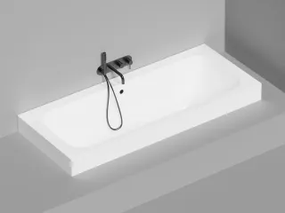 Ванна из искусственного камня Salini Orlanda Axis S-Stone 103221MRF 190x80см RAL полностью