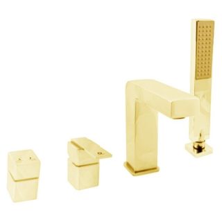 Смеситель на борт ванны Rav Slezak Loira LR565.5PZ золото