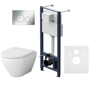 Унитаз с инсталляцией  AM.PM SPIRIT V2.0 IS49051.701700