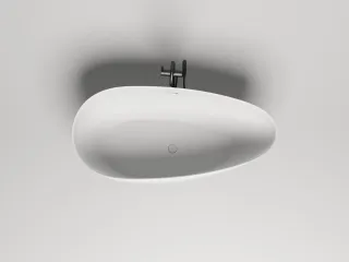 Ванна из искусственного камня Salini Paola In S-Sense 101612GRF 172x82см RAL полностью