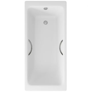 Ванна чугунная Delice Parallel DLR 220506R 180x80 с ручками