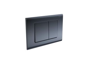 Кнопка смыва Aquatek Pneumo S PNS-0000004 оружейная сталь матовая