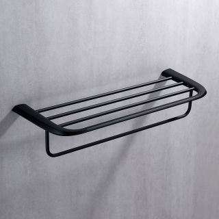 Полка для полотенец ABBER Nord AA1554B 60см чёрный матовый