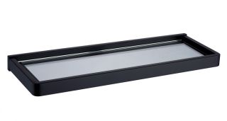 Полка стеклянная ABBER Westen AA1759B 40см чёрный матовый