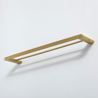 Полотенцедержатель двойной Gappo G30909-3 60 см золотой сатин