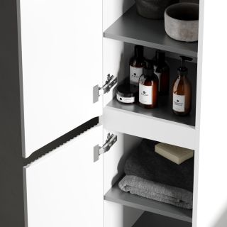 Пенал подвесной Sancos Snob R PSNR35W 35см Bianco