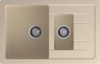 Мойка кухонная GranFest CLASSIC Q-775KL кашемир