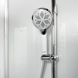 Душевая кабина Deto ЕМ1510 LED с гм. 100х100х220 см