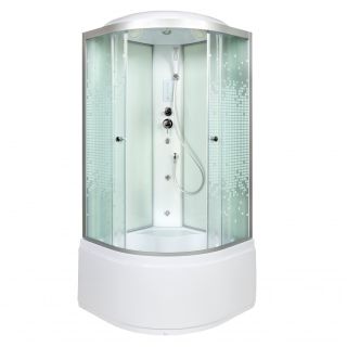 Душевая кабина Deto L 980 с гм. и эл. 80х80х215 см