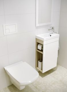 Мебельная раковина Cersanit Como 40см белый UM-COM40/1