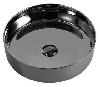 Раковина ABBER Bequem AC2109GS 40см серебро