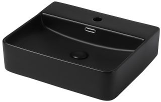 Раковина ABBER Rechteck 50см чёрный матовый AC2203MB