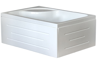 Душевой поддон Royal Bath 100x80см левый белый RB8100BP-L