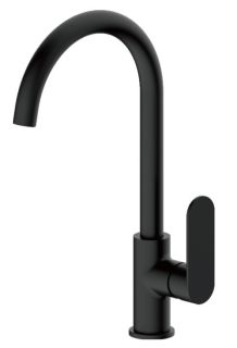 Смеситель для кухни Haiba HB70590-7 чёрный матовый