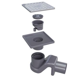 Душевой трап RGW SDR-14 47211411-01 10см хром