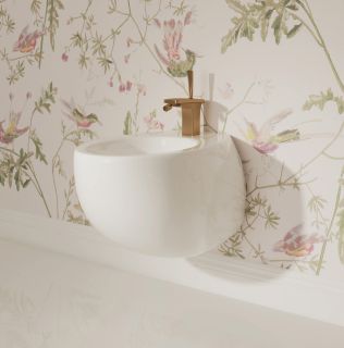 Подвесное биде Sanita Luxe Ringo белый