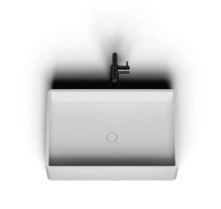 Раковина накладная by Deonria Riso 60см белый