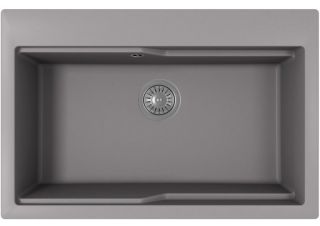 Кухонная мойка Florentina Ромия 770 серый шёлк