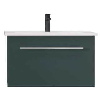 Тумба под раковину подвесная Velvex Posse tp.POS.OSK.75.1Y верде/дуб золотой, 75 см