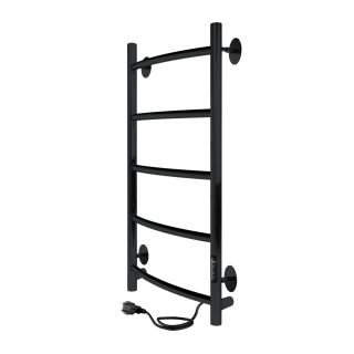 Полотенцесушитель электрический Indigo Arc Lux LCALE70-30BRRt 70x30 см чёрный муар