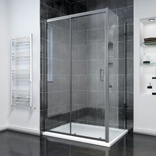 Душевой уголок Veconi Rovigo RV-055GM, 1300х1000х1950, оружейная сталь, прозрачное стекло