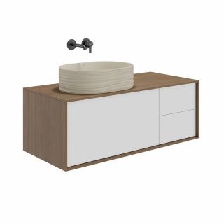 Раковина накладная Kerama Marazzi ArtBasin Sabbia SA.wb.50\SAN 50 см песочный