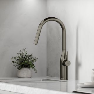 Смеситель для кухни Sancos Grand SC4002GG воронёная сталь