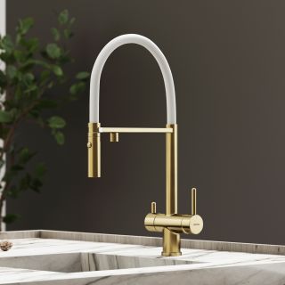 Смеситель для кухни Sancos Imola SC4010BG брашированное золото