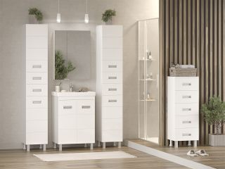 Комод Misty Селена 40см белый