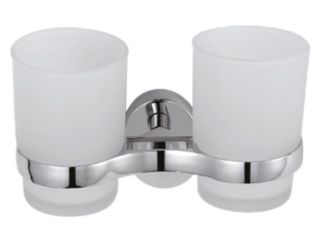 Стакан для ванной комнаты Haiba HB1608 двойной хром