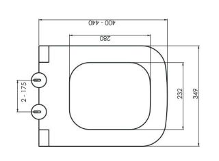 Крышка-сиденье Boheme Bello 975-MW soft-close белый матовый
