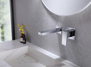 Встраиваемый смеситель для раковины ABBER Daheim хром AF8212