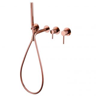 Встраиваемый смеситель для ванны ABBER Wasser Kreis AF8130RG розовое золото