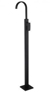 Напольный смеситель для раковины ABBER Wasserfall AF8640B чёрный матовый